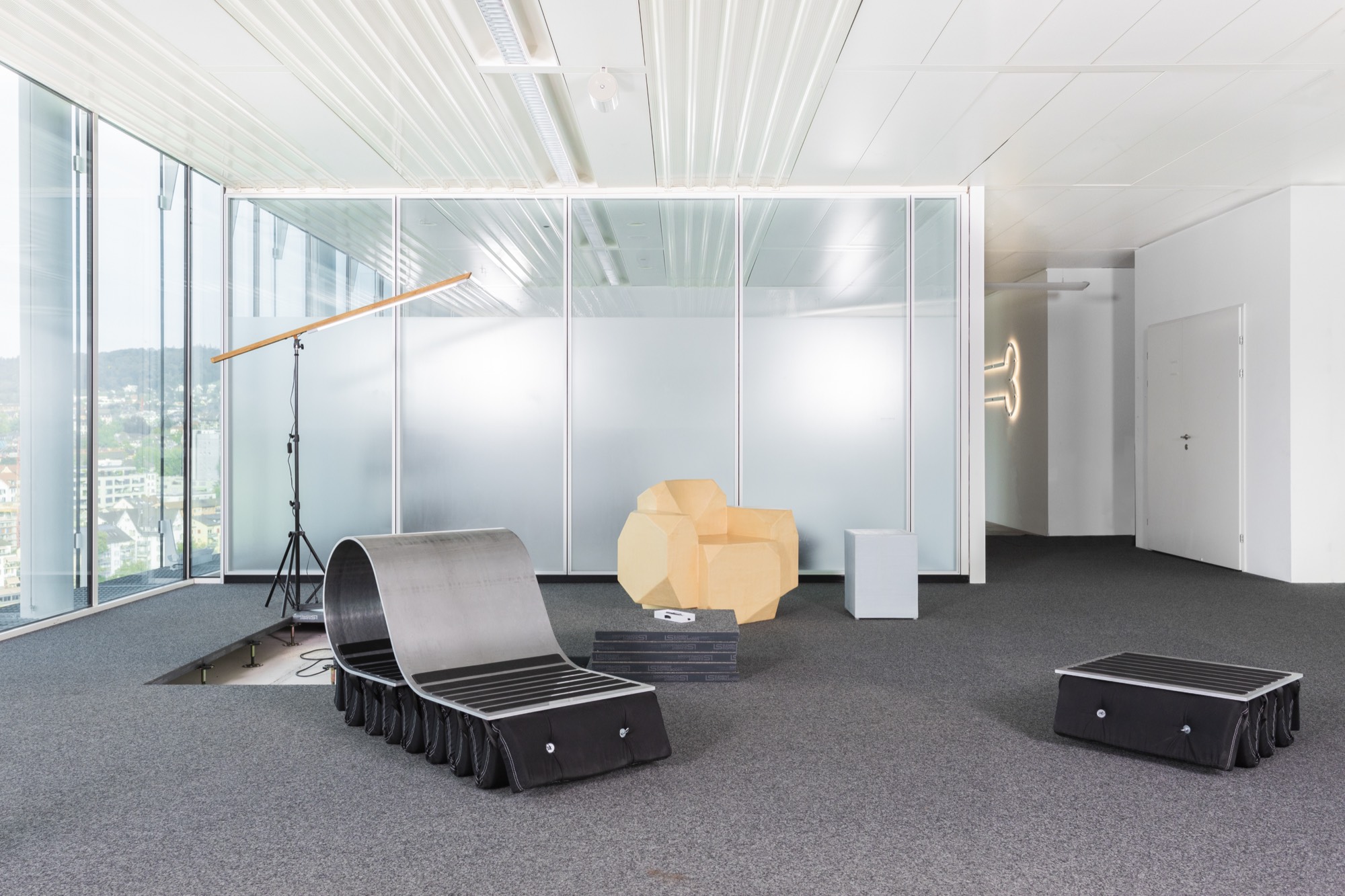 Gregory Tsantilas & Angeliki Papavasileiou, Untitled (Chair + Ottoman)