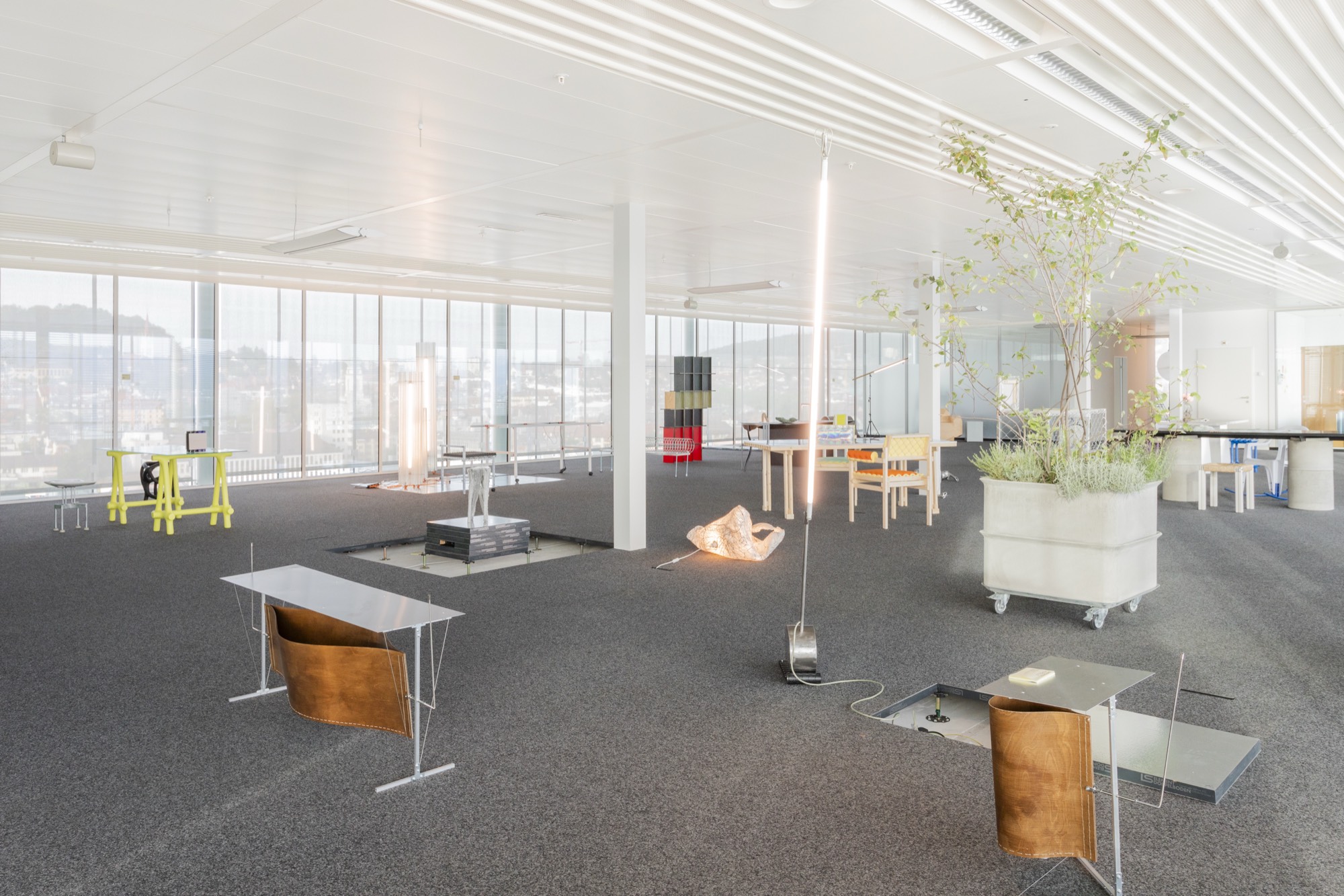 Exhibition views, Raw Senses, The Office