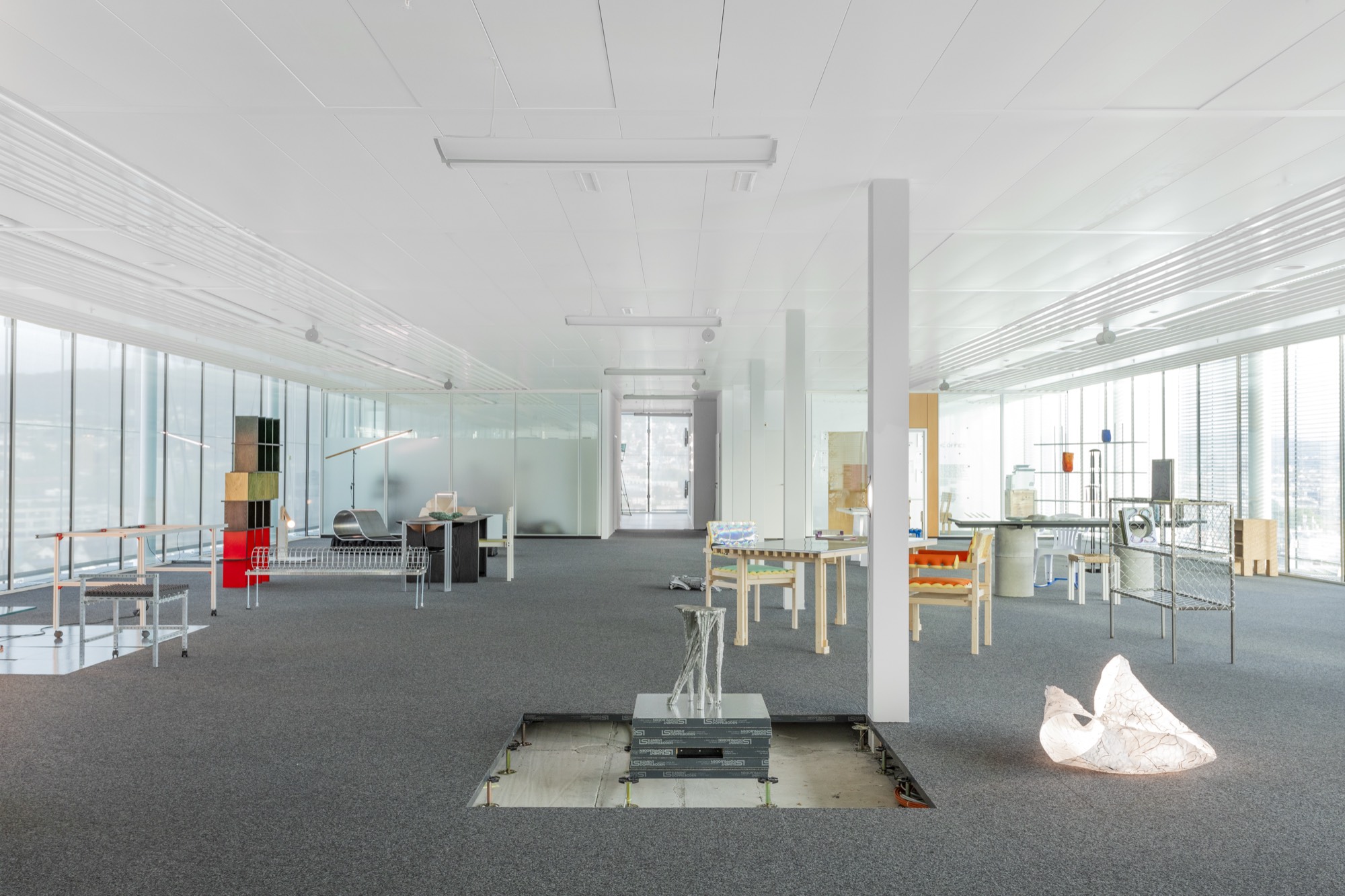 Exhibition views, Raw Senses, The Office